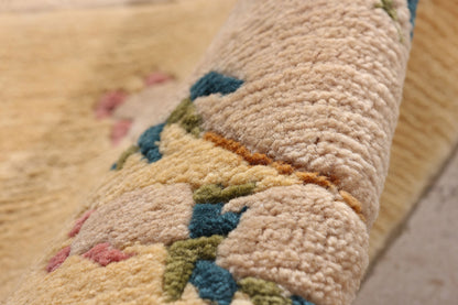 1 x 2 - Beige Vintage Tibetan Rug - 79459