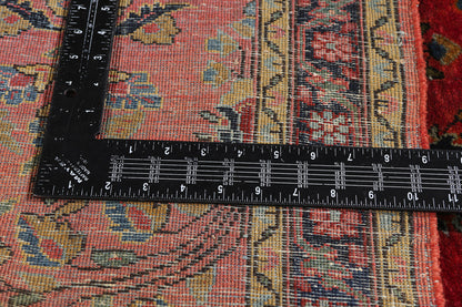 3 x 5 - Red Antique Sarouk Rug - 79461