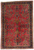 3 x 5 - Red Antique Sarouk Rug - 79461