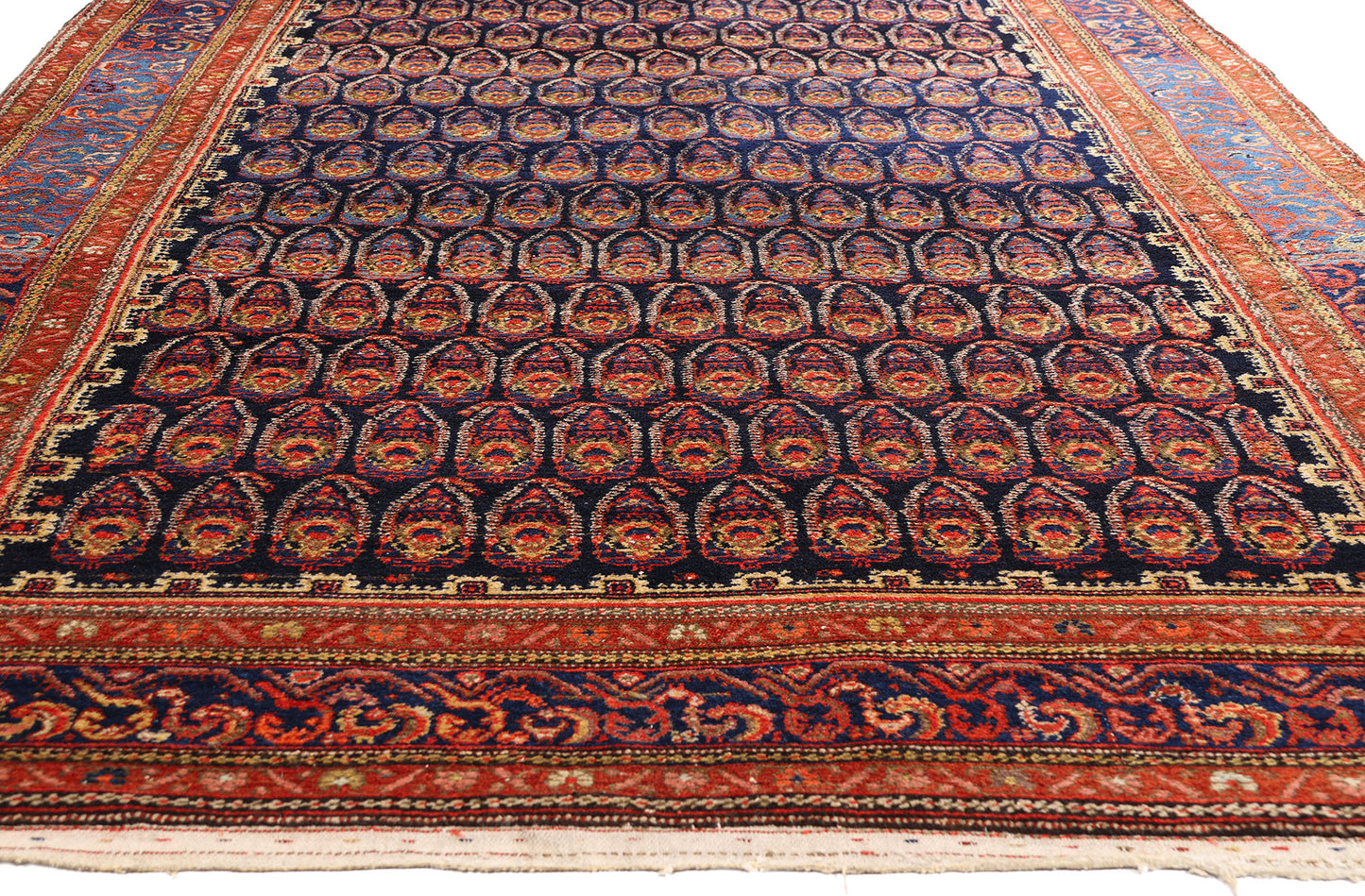 6 x 20 - Navy Blue Antique Malayer Rug - 79462