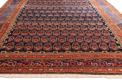 6 x 20 - Navy Blue Antique Malayer Rug - 79462