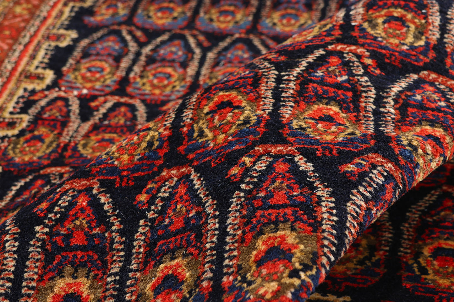 6 x 20 - Navy Blue Antique Malayer Rug - 79462