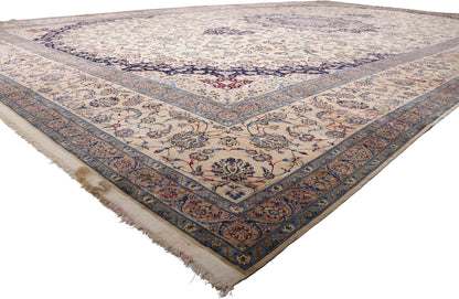 17 x 27 - Ivory Vintage Nain Rug - 79464