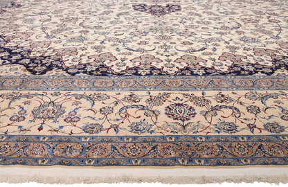 17 x 27 - Ivory Vintage Nain Rug - 79464