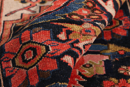 4 x 16 Beige Antique Persian Malayer Rug 79465