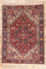 8 x 11 - Red Antique Heriz Rug - 79467