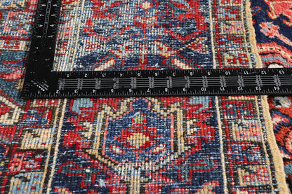 8 x 11 - Red Antique Heriz Rug - 79467