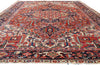 8 x 11 - Red Antique Heriz Rug - 79468