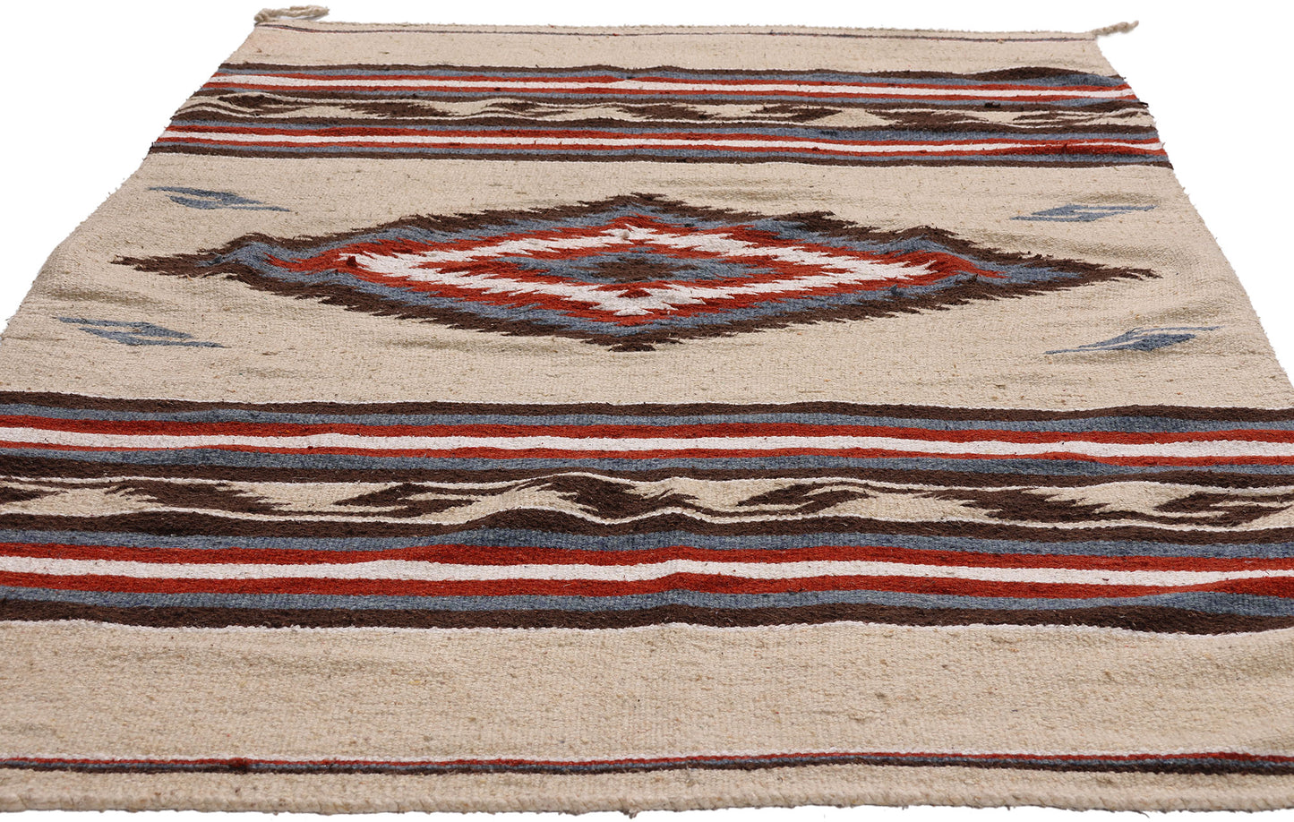 4 x 6 - Beige Vintage Kilim Rug - 79471