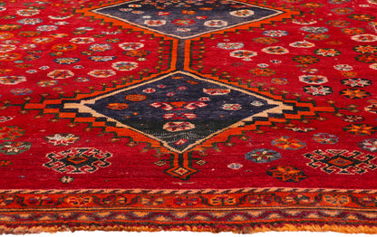 7 x 10 - Red Vintage Shiraz Rug - 79472