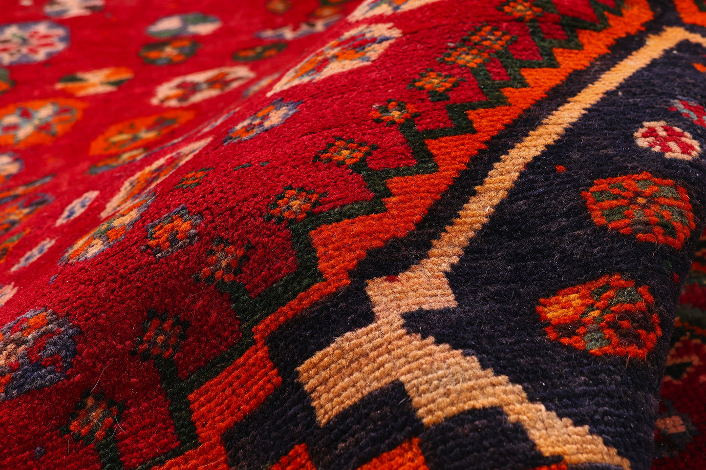 7 x 10 - Red Vintage Shiraz Rug - 79472