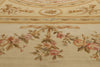 11 x 18 - Beige Vintage Aubusson Rug - 79476