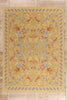 9 x 12 - Tan Vintage Aubusson Rug - 79479