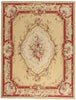 12 x 15 - Tan Vintage Aubusson Rug - 79480