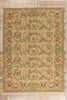 9 x 12 - Tan Vintage Aubusson Rug - 79481