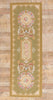 3 x 9 - Green Vintage Aubusson Rug - 79483