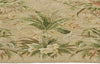 4 x 6 - Beige Vintage Chinese Needlepoint Rug - 79490