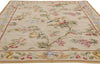 5 x 7 - Ivory Vintage Chinese Needlepoint Rug - 79491