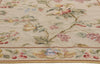 5 x 7 - Ivory Vintage Chinese Needlepoint Rug - 79491