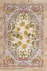 4 x 6 - Ivory Vintage Chinese Needlepoint Rug - 79492