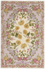 4 x 6 - Ivory Vintage Chinese Needlepoint Rug - 79492