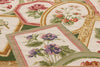 3 x 5 - Ivory Vintage Chinese Needlepoint Rug - 79493