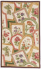 3 x 5 - Ivory Vintage Chinese Needlepoint Rug - 79493
