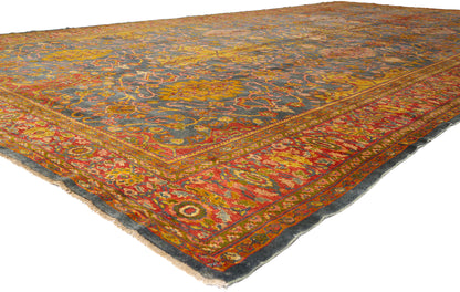 10 x 19 - Blue Antique Sultanabad Rug - 79496