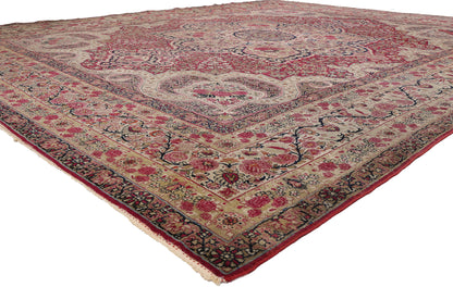 12 x 14 - Red Antique Kermanshah Rug - 79497