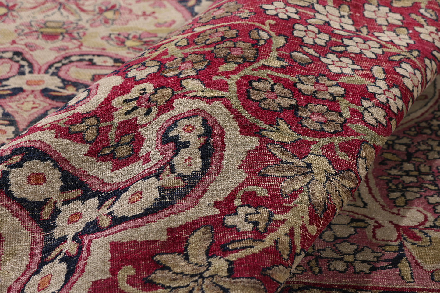 12 x 14 - Red Antique Kermanshah Rug - 79497