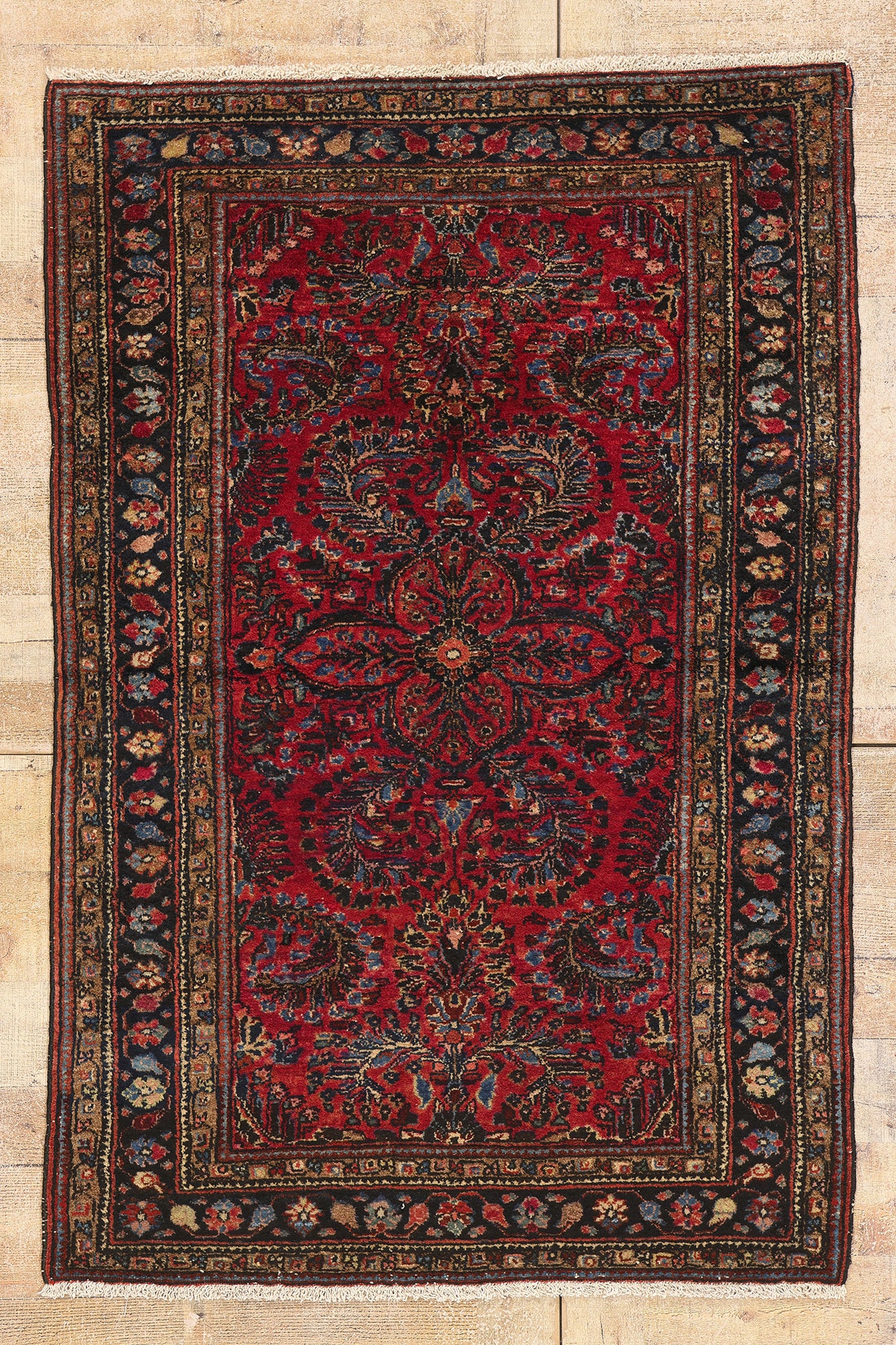 3 x 5 - Red Antique Lilihan Rug - 79498