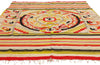 5 x 6 - Multicolor Antique Oaxacan Zapotec Kilim Rug - 79499