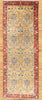 9 x 24 - Tan Vintage Chinese Khotan Rug - 79501
