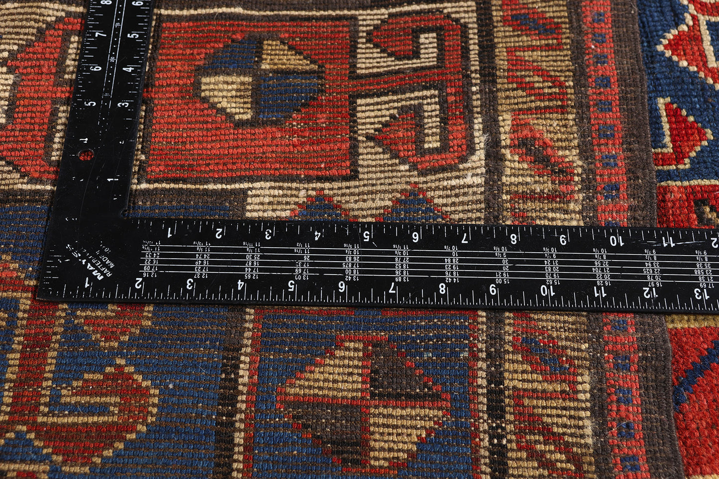 3 x 6 - Navy Blue Antique Kazak Rug - 79502