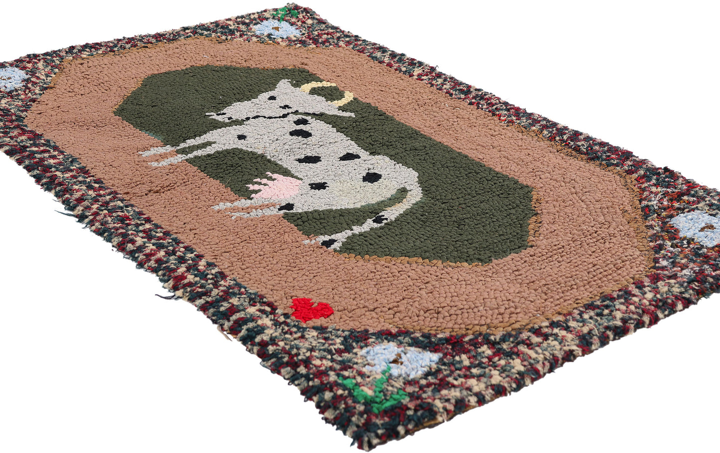 2 x 3 - Taupe Antique Hook Rug - 79503