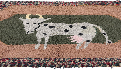 2 x 3 - Taupe Antique Hook Rug - 79503