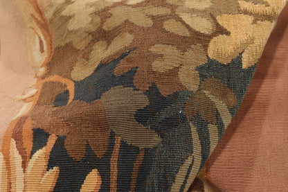 2 x 11 - Pink Antique French Aubusson Tapestry - 79509