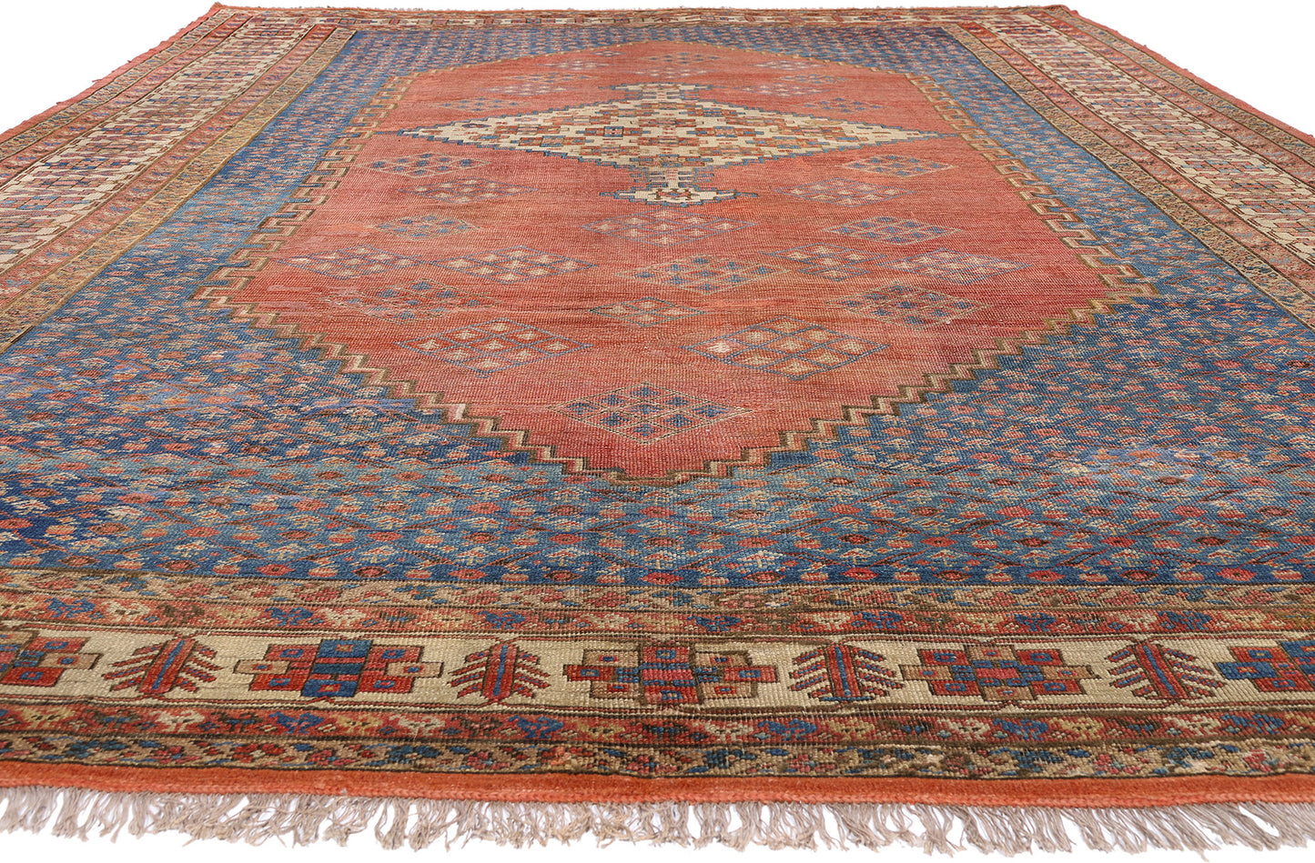 10 x 15 - Rust Antique Bakshaish Rug - 79510