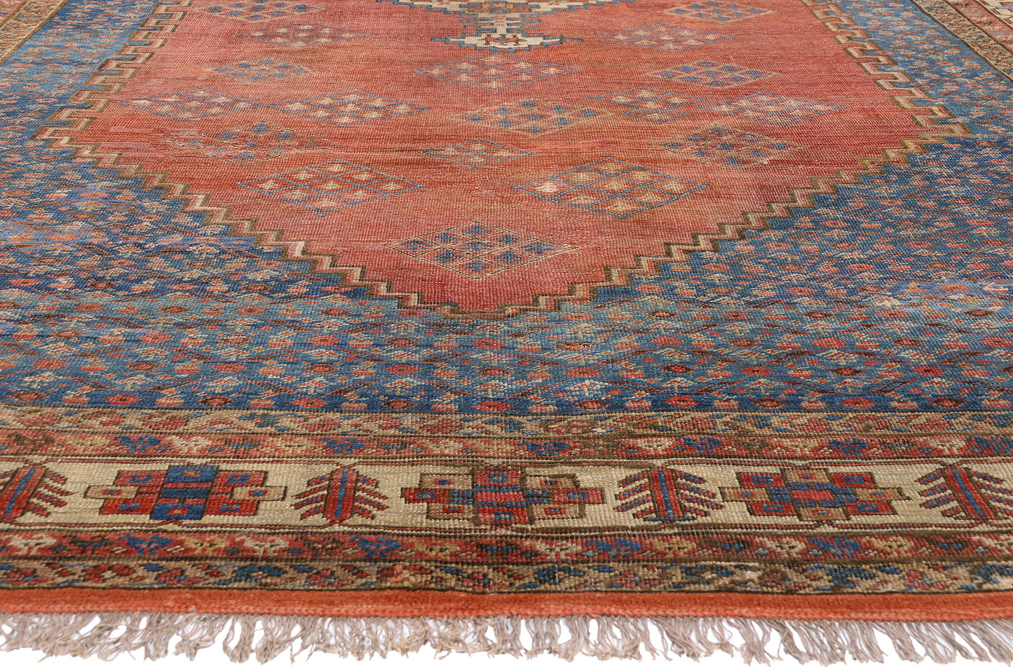 10 x 15 - Rust Antique Bakshaish Rug - 79510