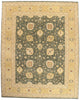12 x 15 - Green Vintage Pakistani Oushak Rug - 79512