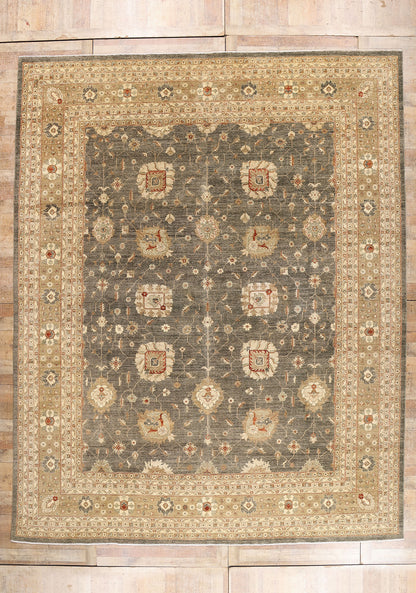 12 x 15 - Gray Vintage Oushak Rug - 79513