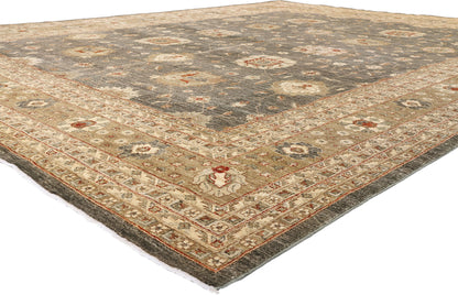 12 x 15 - Gray Vintage Oushak Rug - 79513