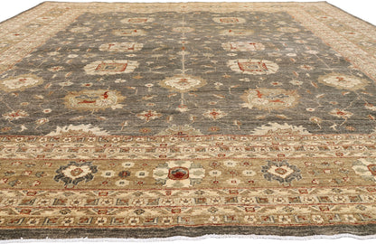 12 x 15 - Gray Vintage Oushak Rug - 79513