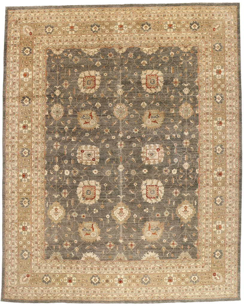 12 x 15 - Gray Vintage Oushak Rug - 79513