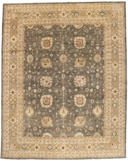 12 x 15 - Gray Vintage Oushak Rug - 79513