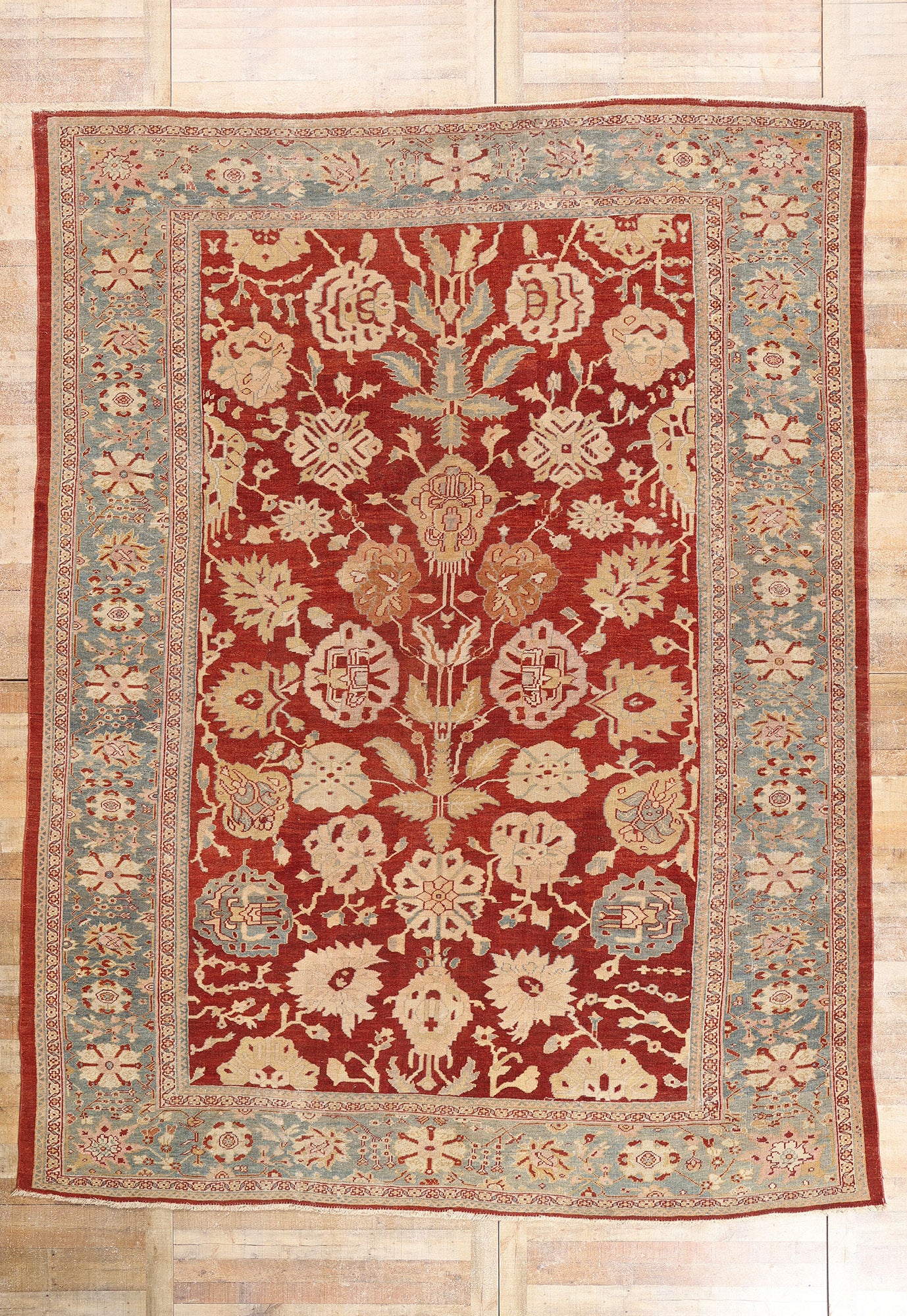 10 x 14 - Red Antique Sultanabad Rug - 79522