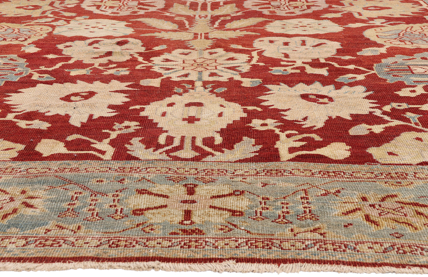 10 x 14 - Red Antique Sultanabad Rug - 79522