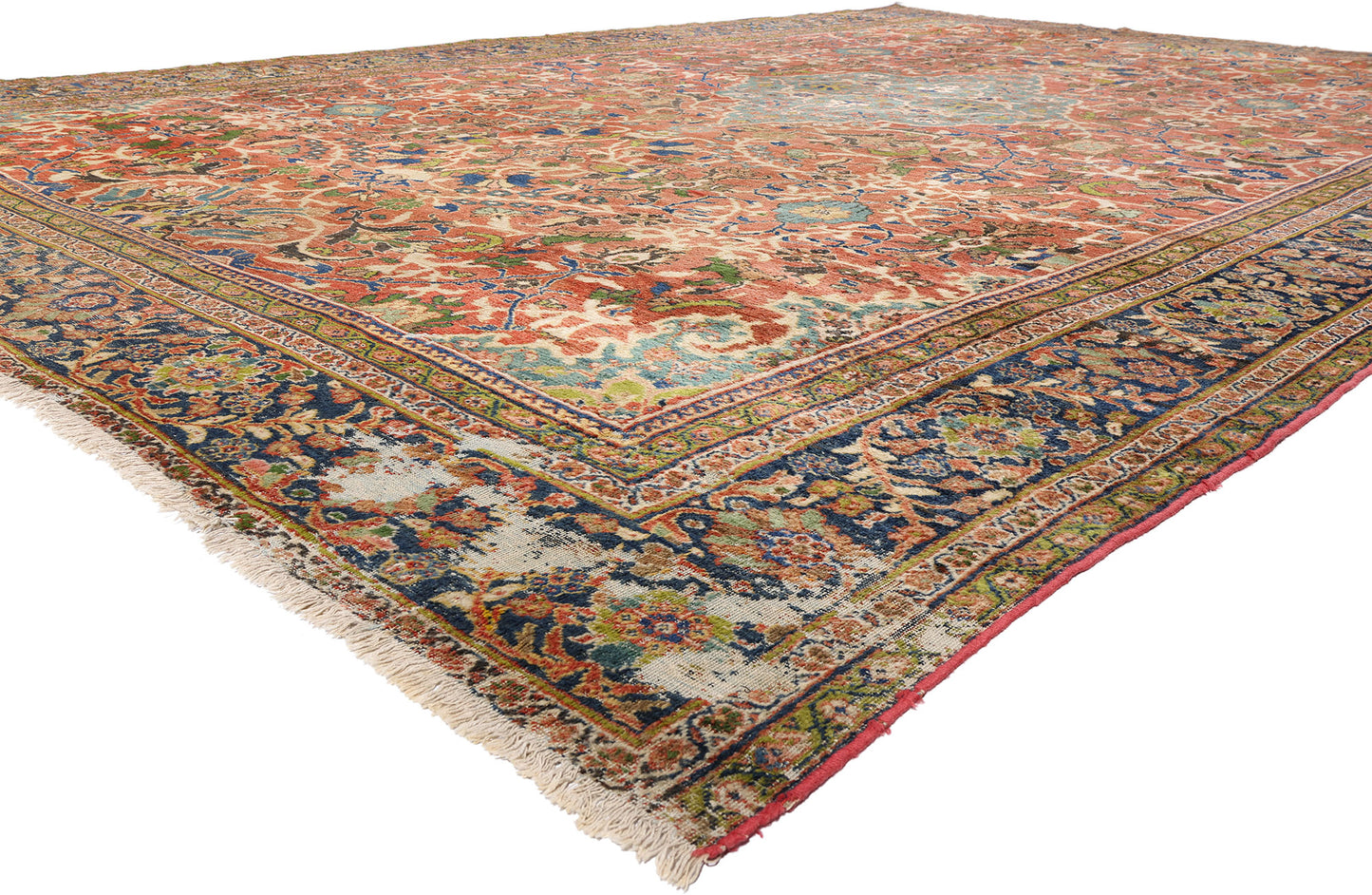 13 x 20 - Red Antique Mahal Rug - 79523