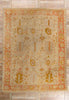 10 x 13 - Beige Antique Oushak Rug - 79525