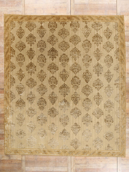 11 x 12 - Beige Vintage Tibetan Rug - 79526